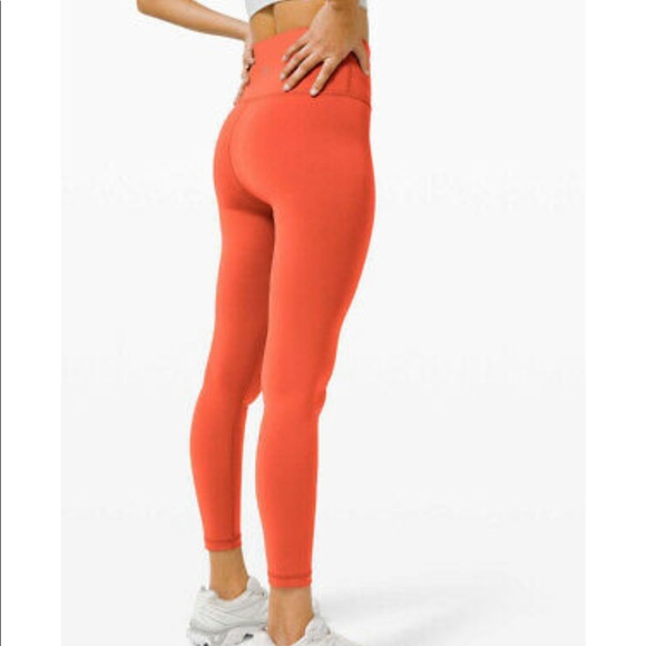 Lululemon Train Times Tight - poppy coral - Picture 4 of 10